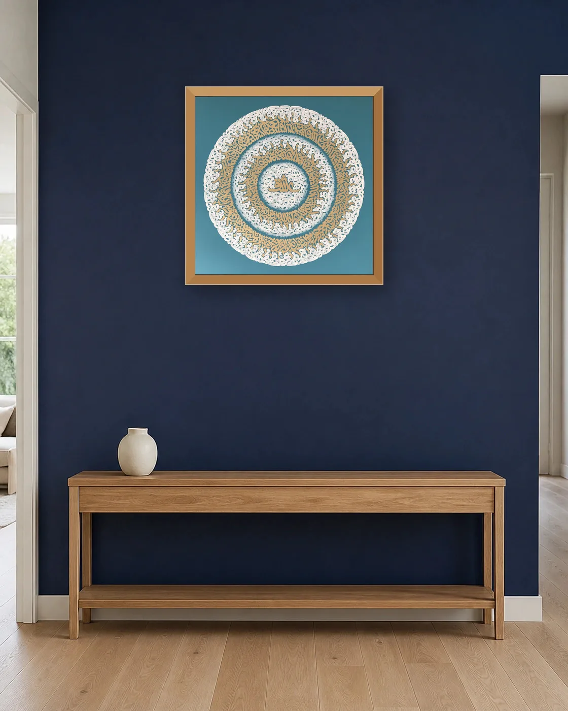 calligraphy-painting-peydashodam-70x70__hallway__navy-blue-2