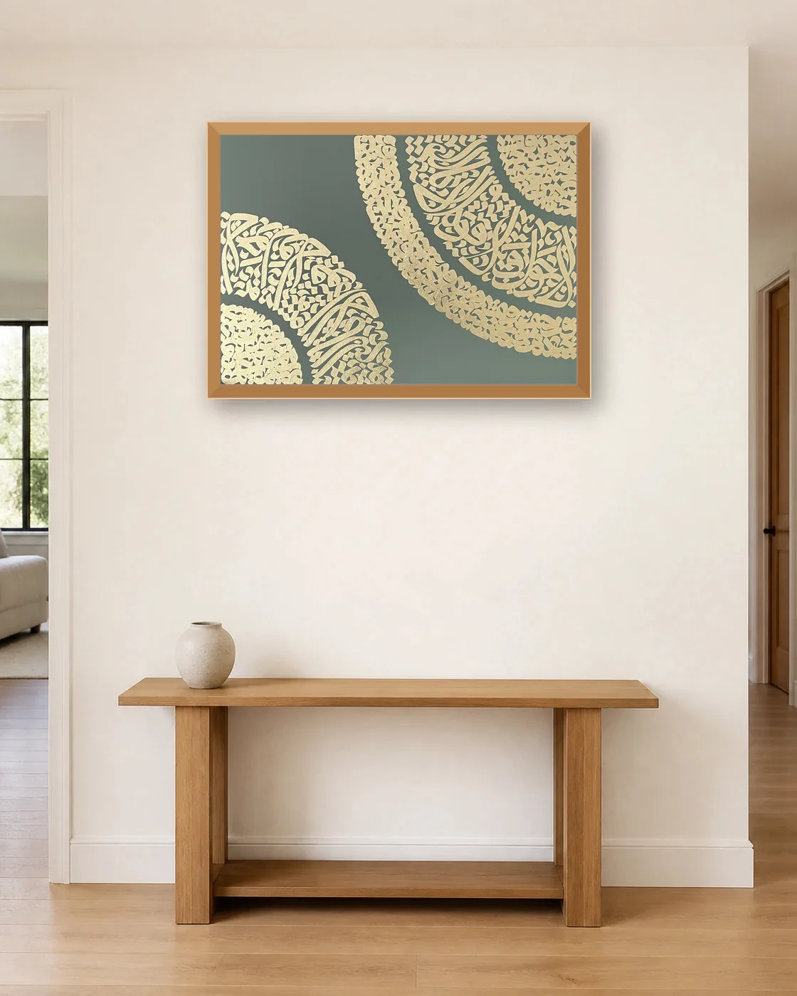 calligraphy-painting-peydashodam-100x70-horizontal__hallway__white