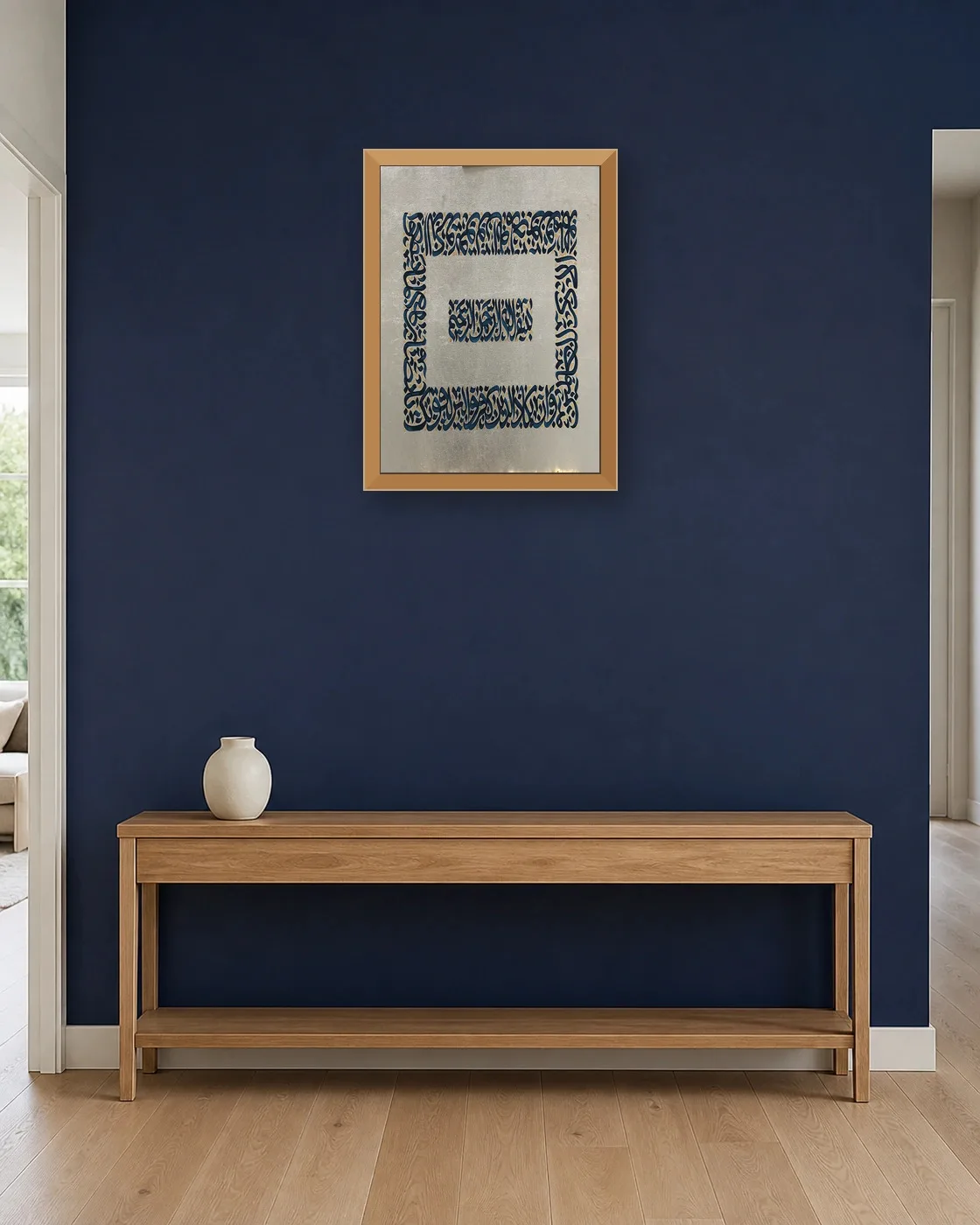 calligraphy-painting-peydashodam-50x70-vertical__hallway__navy-blue