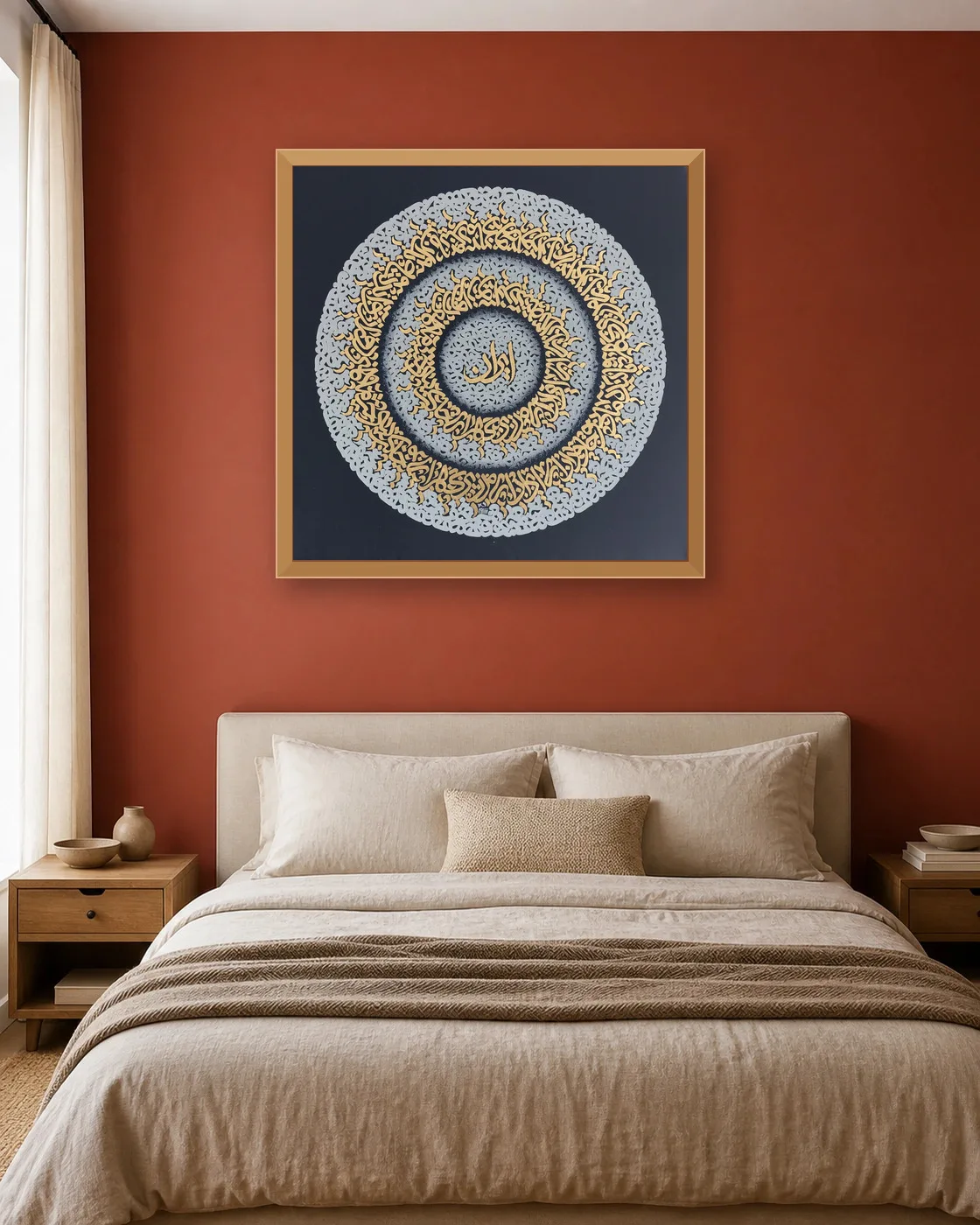 calligraphy-painting-peydashodam-90x90__bedroom__red-5